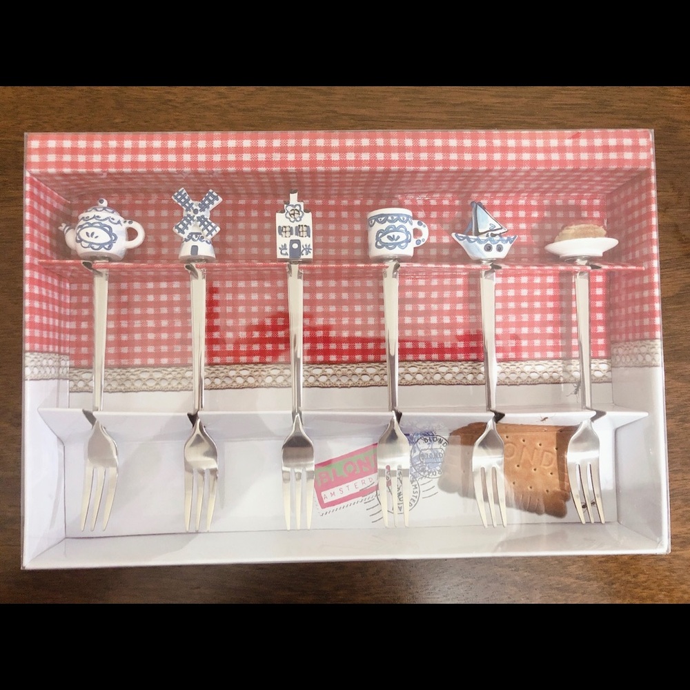 Blond Amsterdam Fork Set of 6